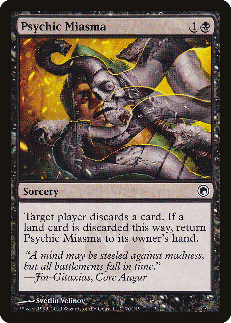 Psychic Miasma (076) - Scars of Mirrodin