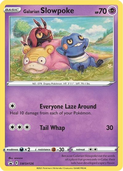 Galarian Slowpoke (SWSH126) [Sword & Shield: Black Star Promos] | Silver Goblin