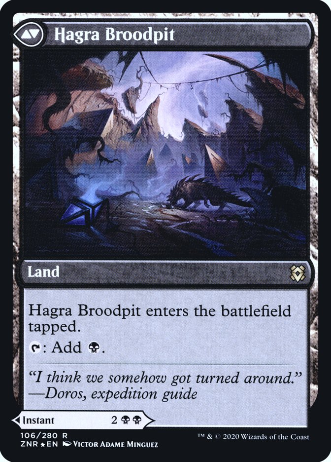 Hagra Mauling (106) Foil - Zendikar Rising Promos