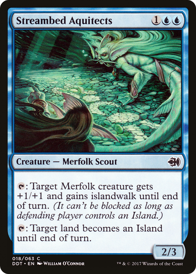 Streambed Aquitects (018) - Duel Decks: Merfolk vs. Goblins
