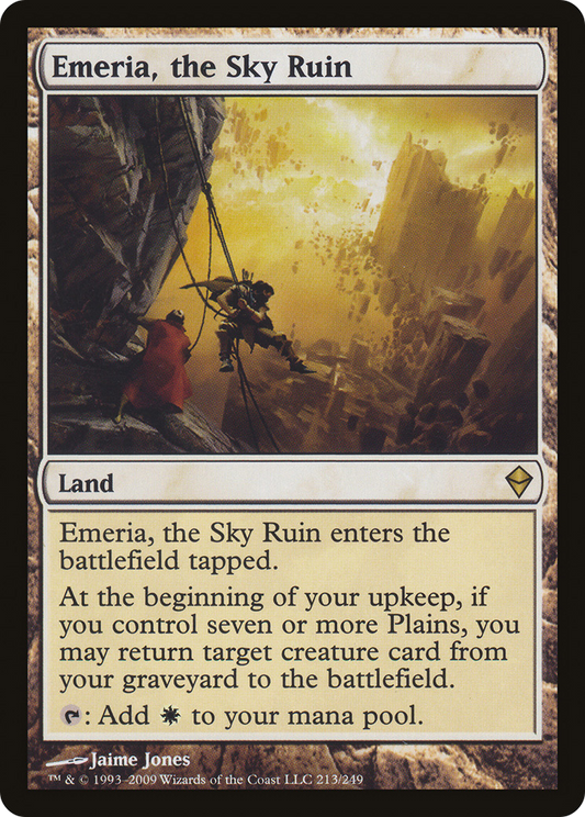 Emeria, the Sky Ruin (213) - Zendikar