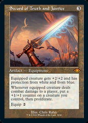 Sword of Truth and Justice (Retro Foil Etched) [Modern Horizons] | Silver Goblin