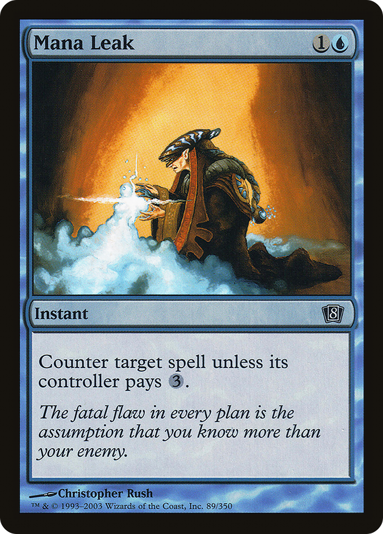 Mana Leak (089) - Eighth Edition