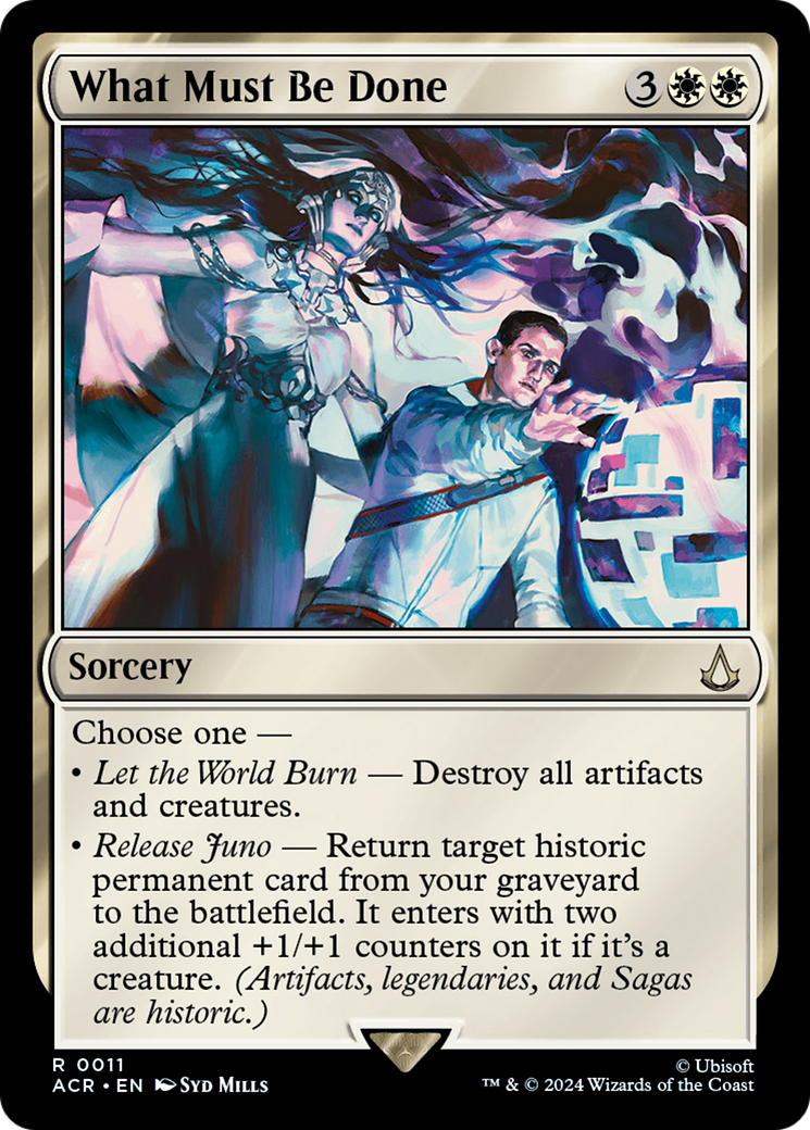 What Must Be Done (011) Foil - Assassin's Creed