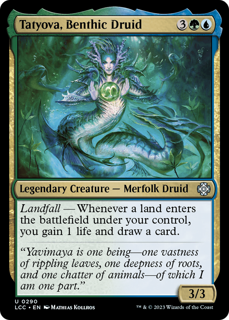 Tatyova, Benthic Druid (290) - The Lost Caverns of Ixalan Commander