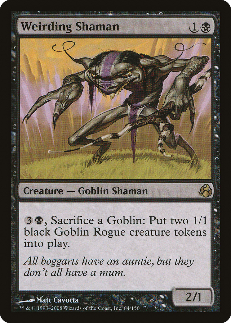 Weirding Shaman (084) - Morningtide Foil