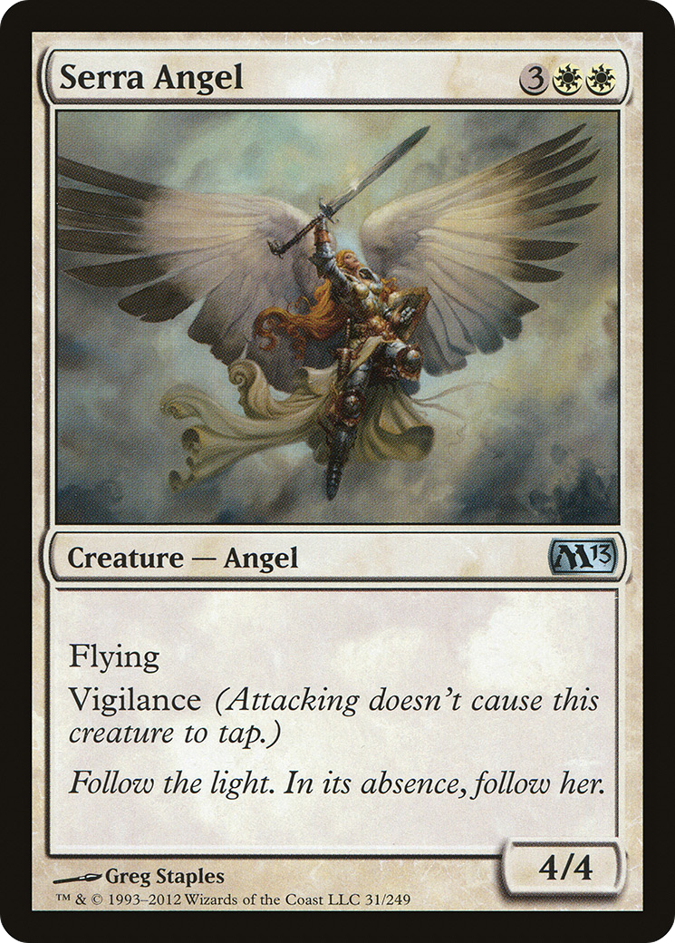 Serra Angel (031) Foil - Magic 2013