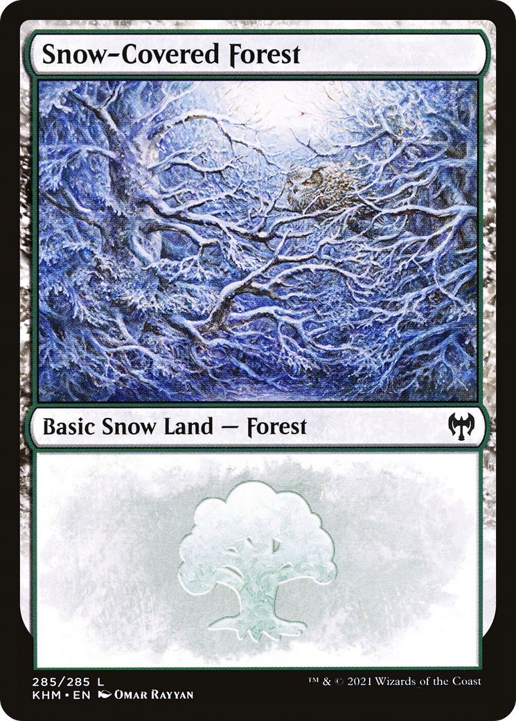 Snow-Covered Forest (285) - Kaldheim