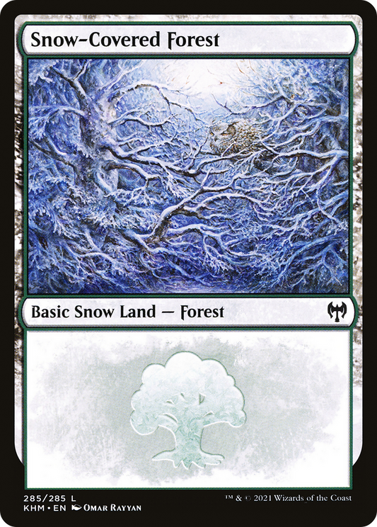Snow-Covered Forest (285) - Kaldheim