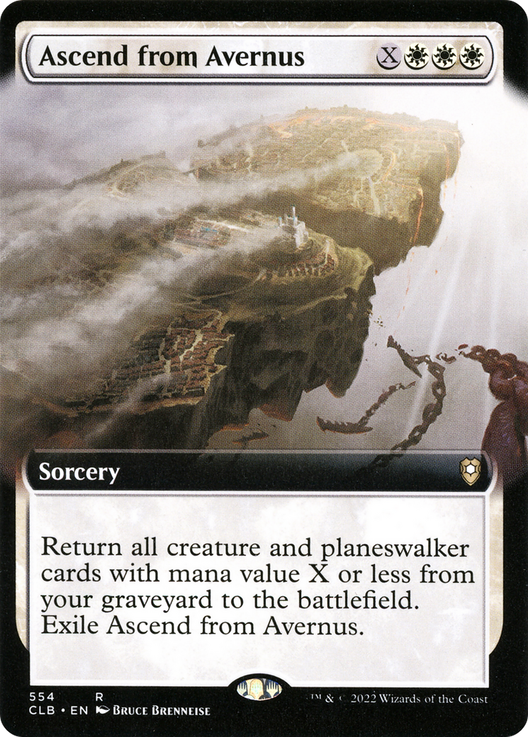 Ascend from Avernus (Extended Art) (554) - Commander Legends: Battle for Baldur's Gate