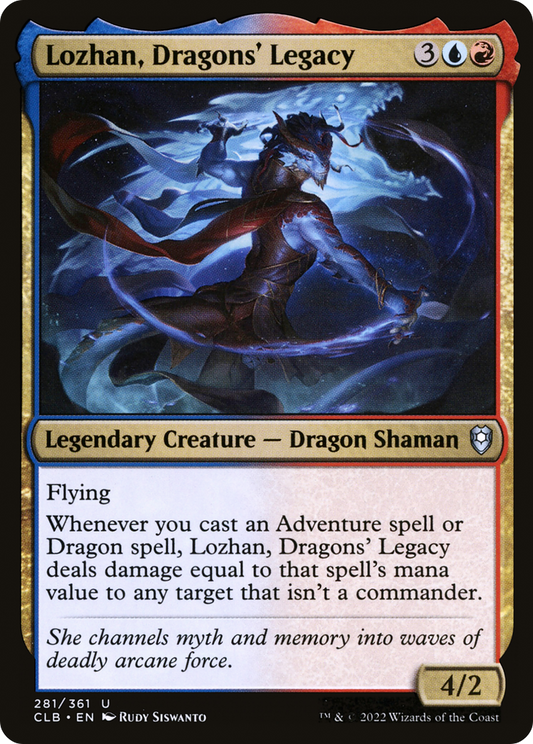 Lozhan, Dragons' Legacy (281) - Commander Legends: Battle for Baldur's Gate