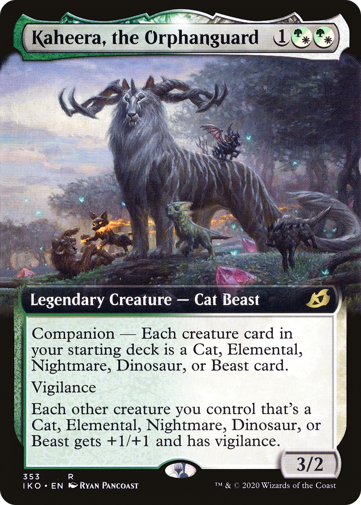 Kaheera, the Orphanguard (Extended Art) (353) - Ikoria: Lair of Behemoths