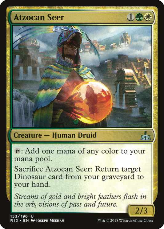 Atzocan Seer (153) - Rivals of Ixalan