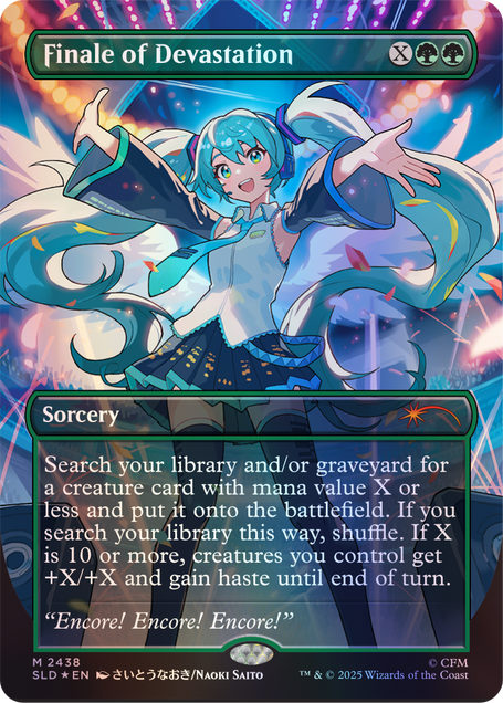 Secret Lair - Hatsune Miku Commander Deck
