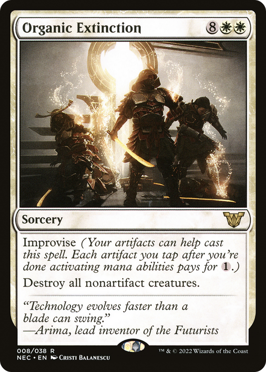 Organic Extinction (008) - Neon Dynasty Commander