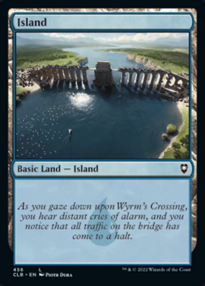 Island (456) [Commander Legends: Battle for Baldur's Gate] | Silver Goblin