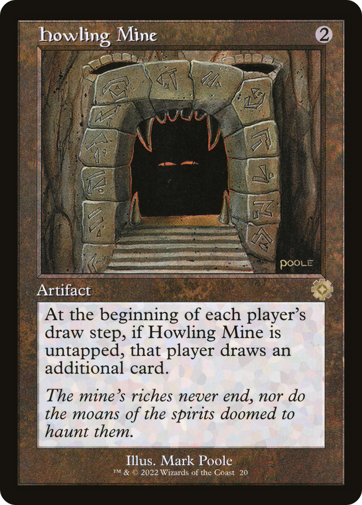 Howling Mine (Retro) [The Brothers' War Retro Artifacts] | Silver Goblin