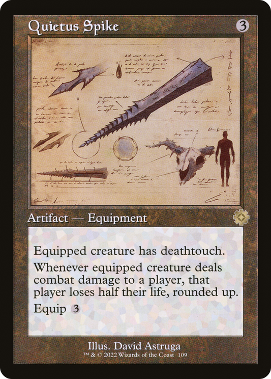 Quietus Spike (Retro) (109) - The Brothers' War Retro Artifacts