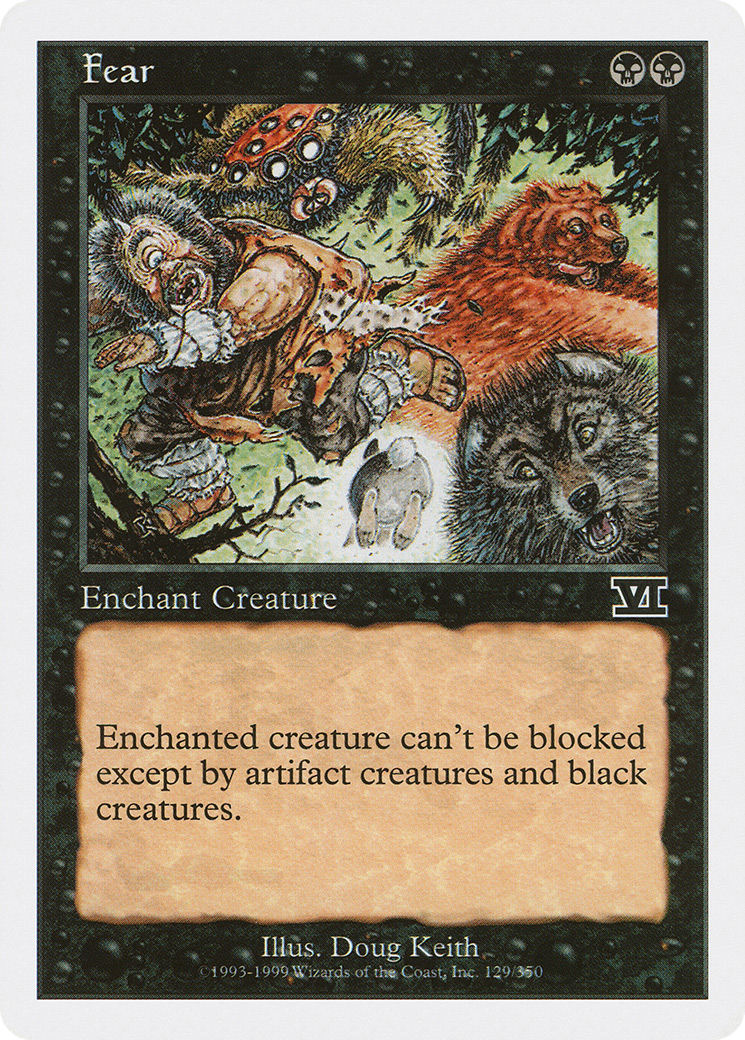 Fear (129) - Classic Sixth Edition