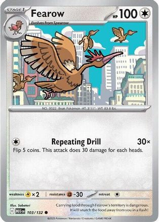 Fearow (103) - Mega Evolution