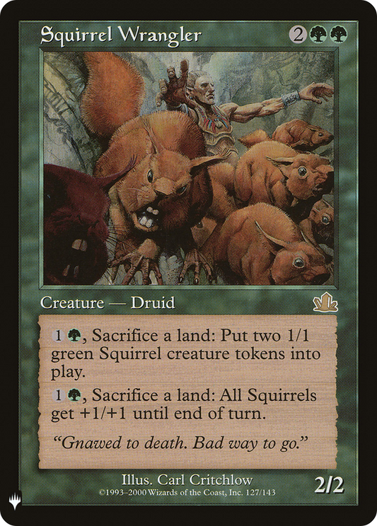 Squirrel Wrangler (Retro) (PCY-127) - The List