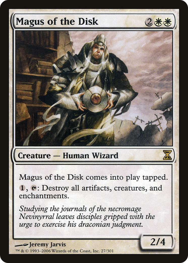 Magus of the Disk (027) Foil - Time Spiral
