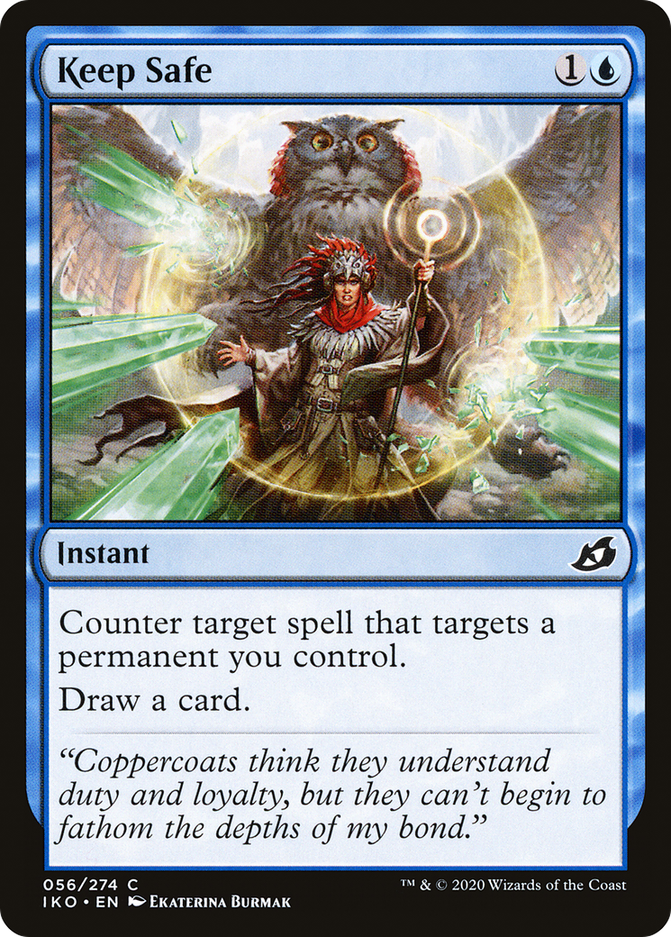 Keep Safe (056) Foil - Ikoria: Lair of Behemoths