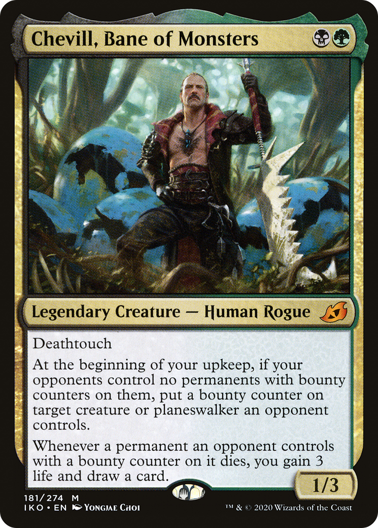 Chevill, Bane of Monsters (181) Foil - Ikoria: Lair of Behemoths