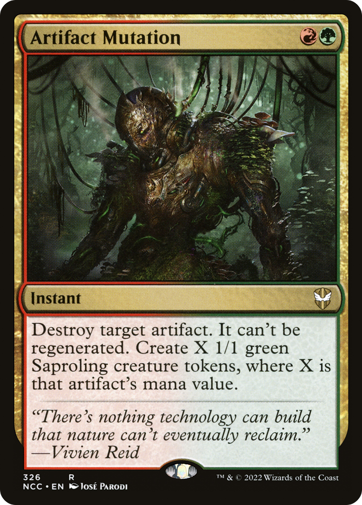 Artifact Mutation [Streets of New Capenna Commander]
