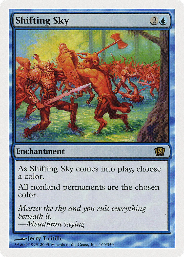 Shifting Sky (100) - Eighth Edition