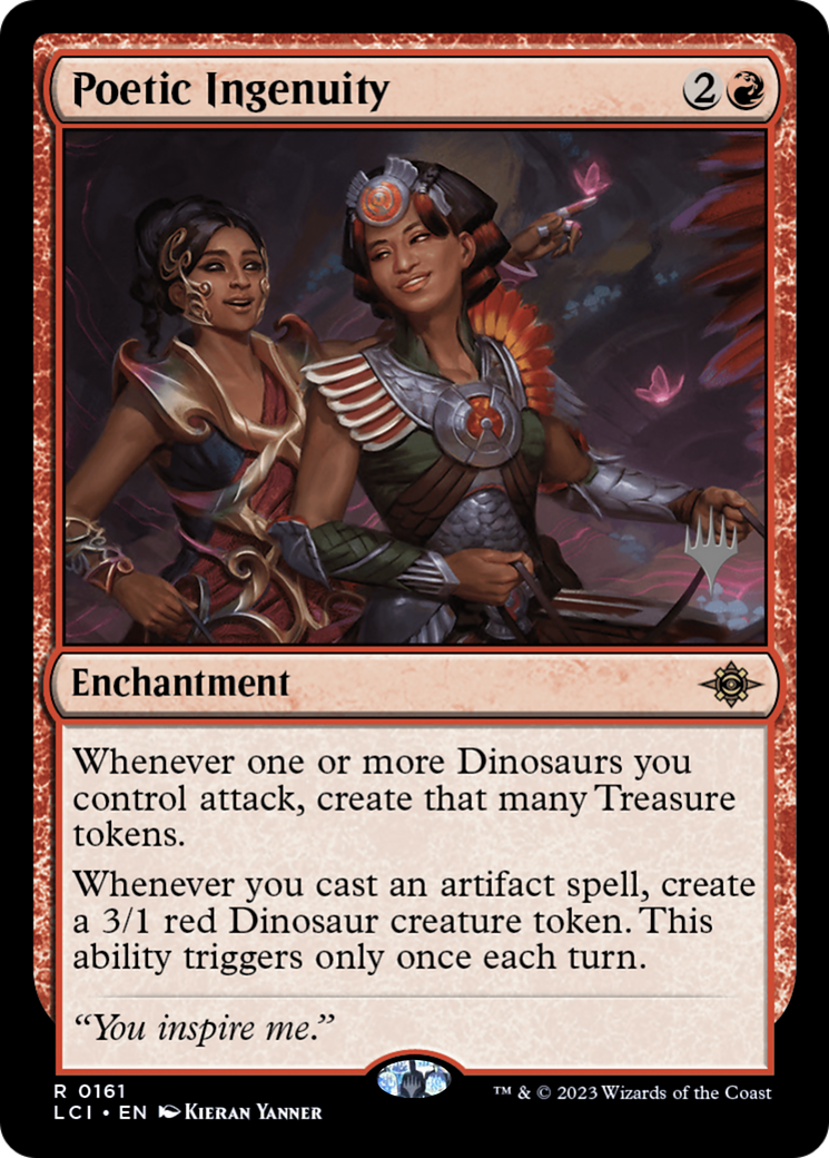 Poetic Ingenuity (161) Foil - The Lost Caverns of Ixalan Promos