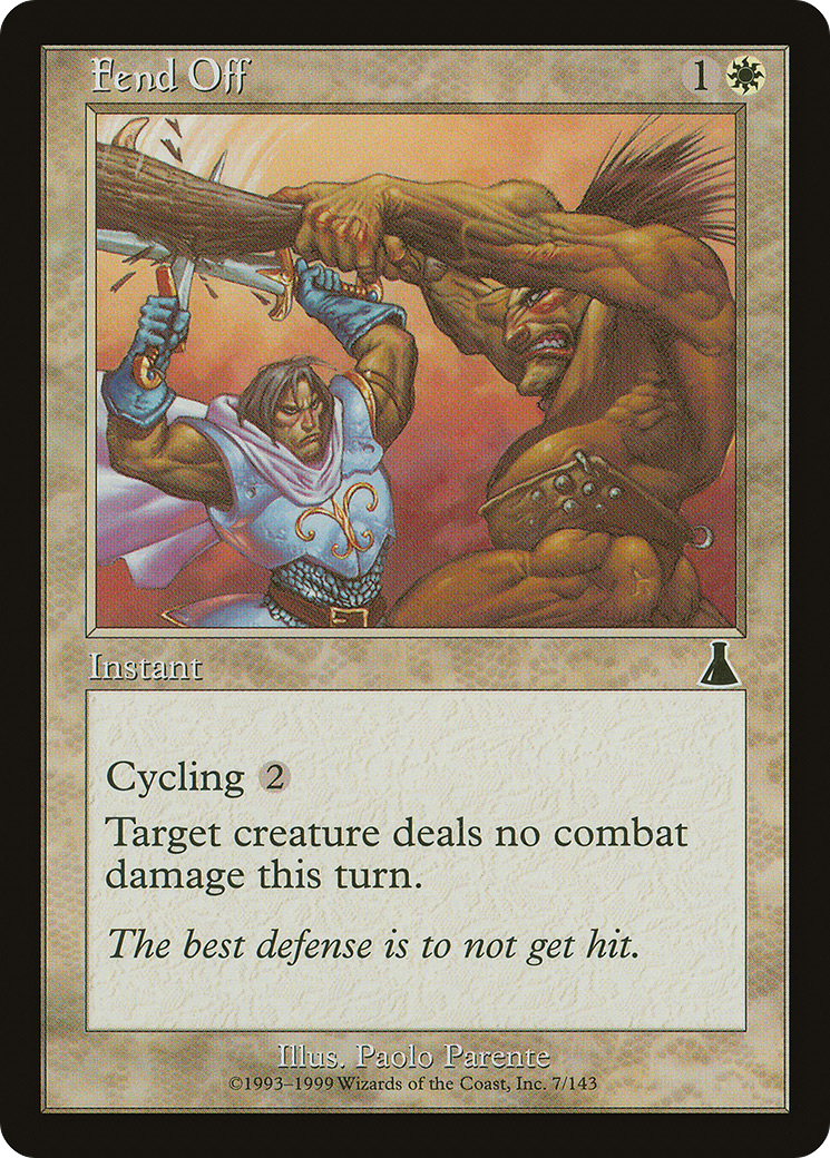Fend Off (007) Foil - Urza's Destiny