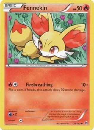 Fennekin (25) Reverse Holofoil - BREAKthrough