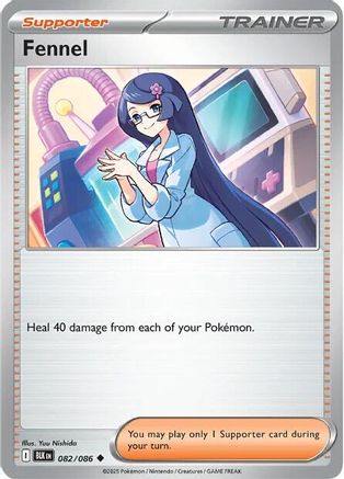 Fennel (82) Reverse Holofoil - Black Bolt