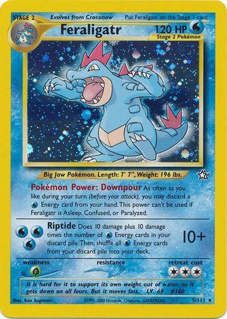 Feraligatr (5) (Unlimited) Holofoil - Neo Genesis