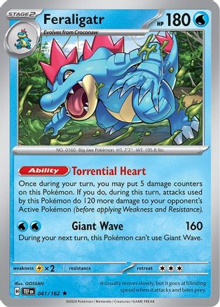 Feraligatr (Deck Exclusives) (41) - Temporal Forces