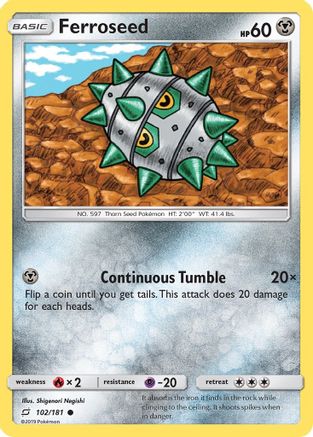 Ferroseed (102) - Team Up