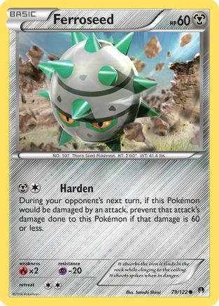 Ferroseed (79) Reverse Holofoil - BREAKpoint