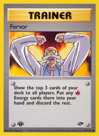 Fervor (124) (1st Edition) - Gym Challenge