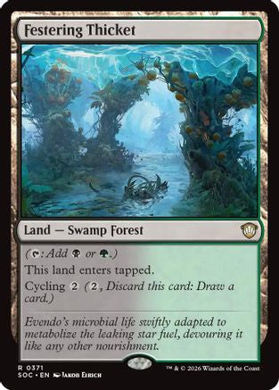 Festering Thicket (371) - Commander: Secrets of Strixhaven