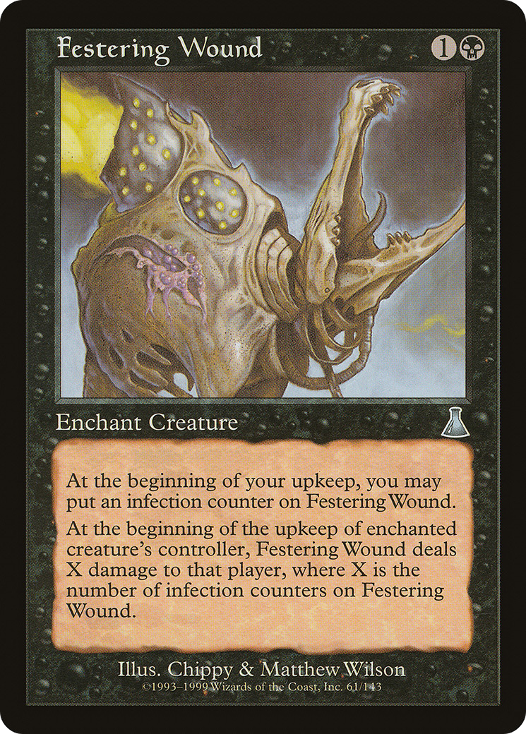 Festering Wound (061) Foil - Urza's Destiny