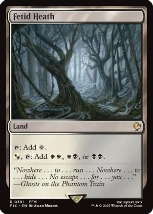 Fetid Heath (391) Surge Foil - Commander: FINAL FANTASY