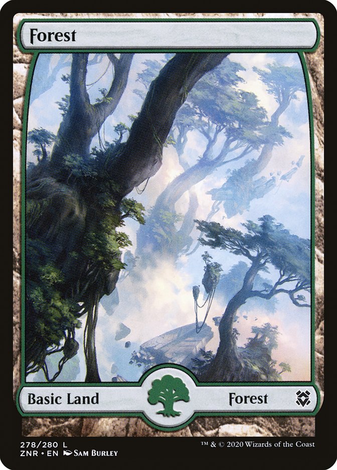 Forest (278) [Zendikar Rising] | Silver Goblin