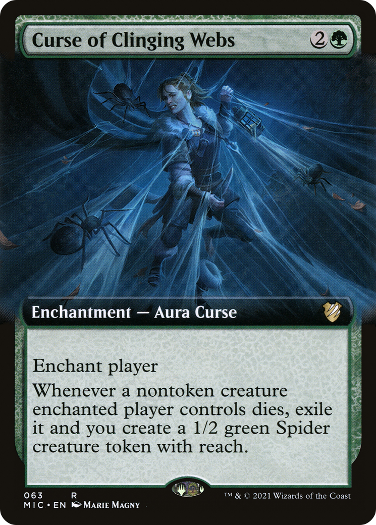 Curse of Clinging Webs (Extended Art) (063) - Midnight Hunt Commander