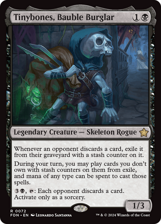 Tinybones, Bauble Burglar [Foundations] Foil