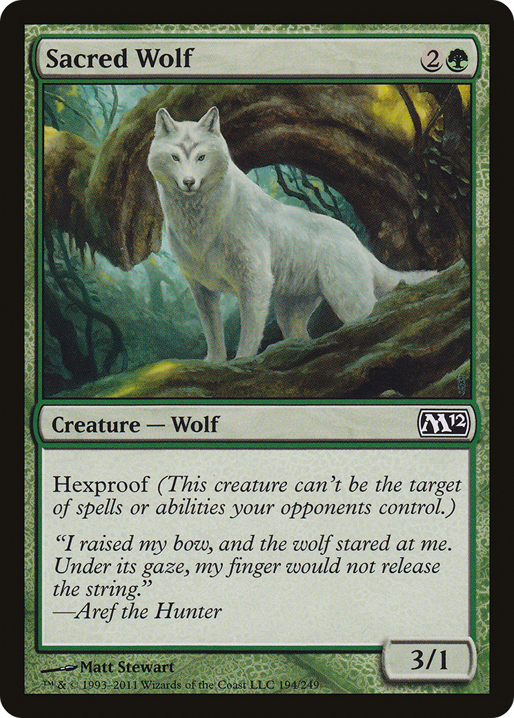 Sacred Wolf (194) - Magic 2012