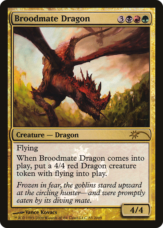Broodmate Dragon (0A3) Foil - Shards of Alara Promos