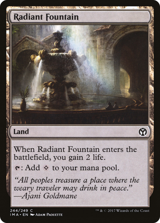 Radiant Fountain (244) - Iconic Masters