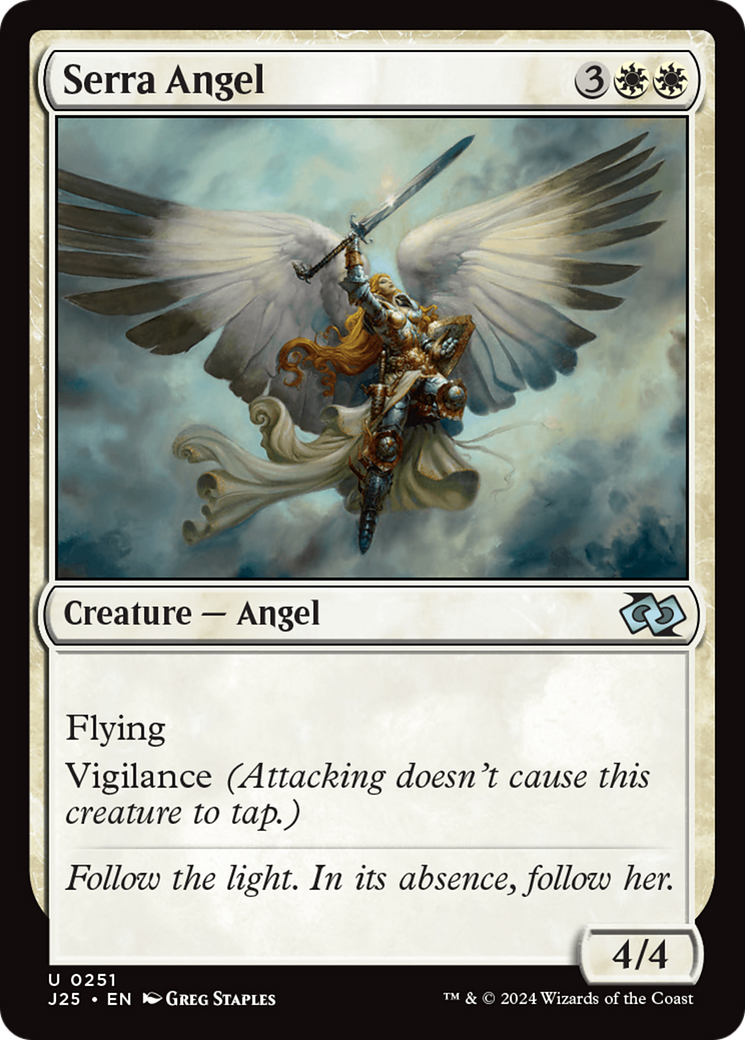 Serra Angel [Foundations Jumpstart] | Silver Goblin