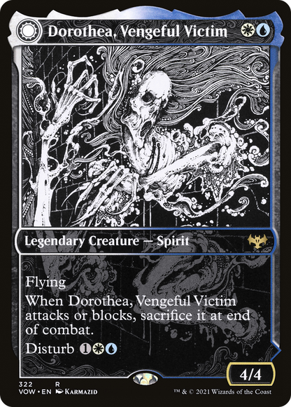 Dorothea, Vengeful Victim // Dorothea's Retribution (Showcase) (322) - Innistrad: Crimson Vow